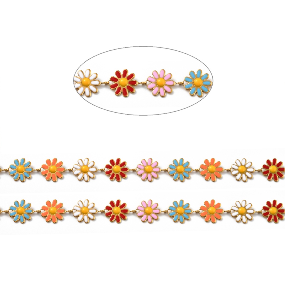 Multi Color Daisy Chain