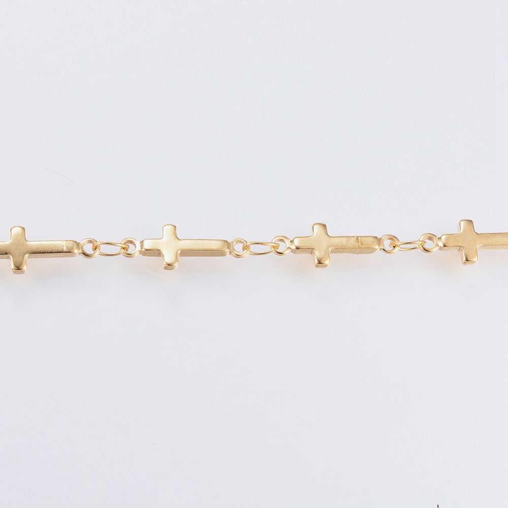 Gold Cross Chain