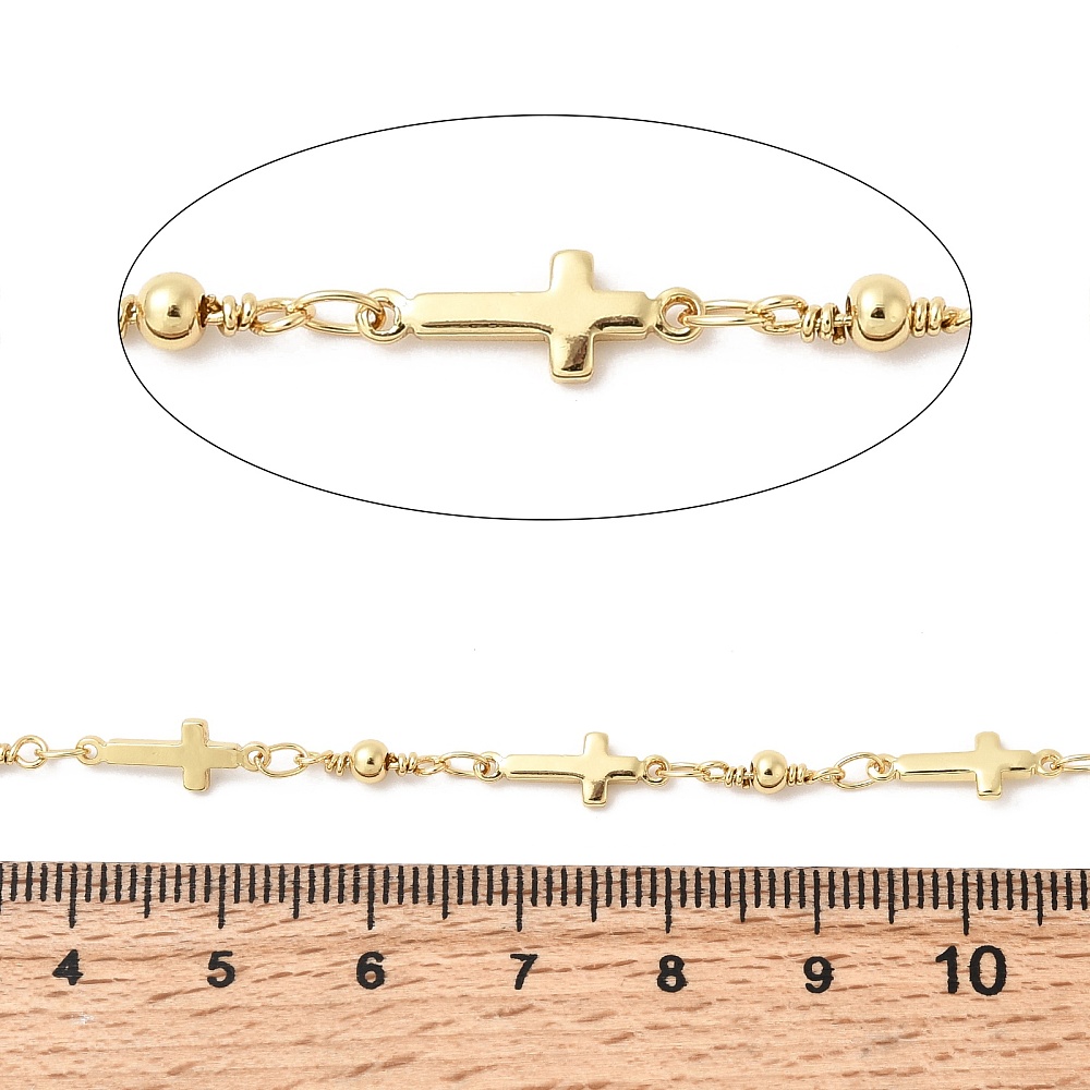 Cross and Ball Chain 