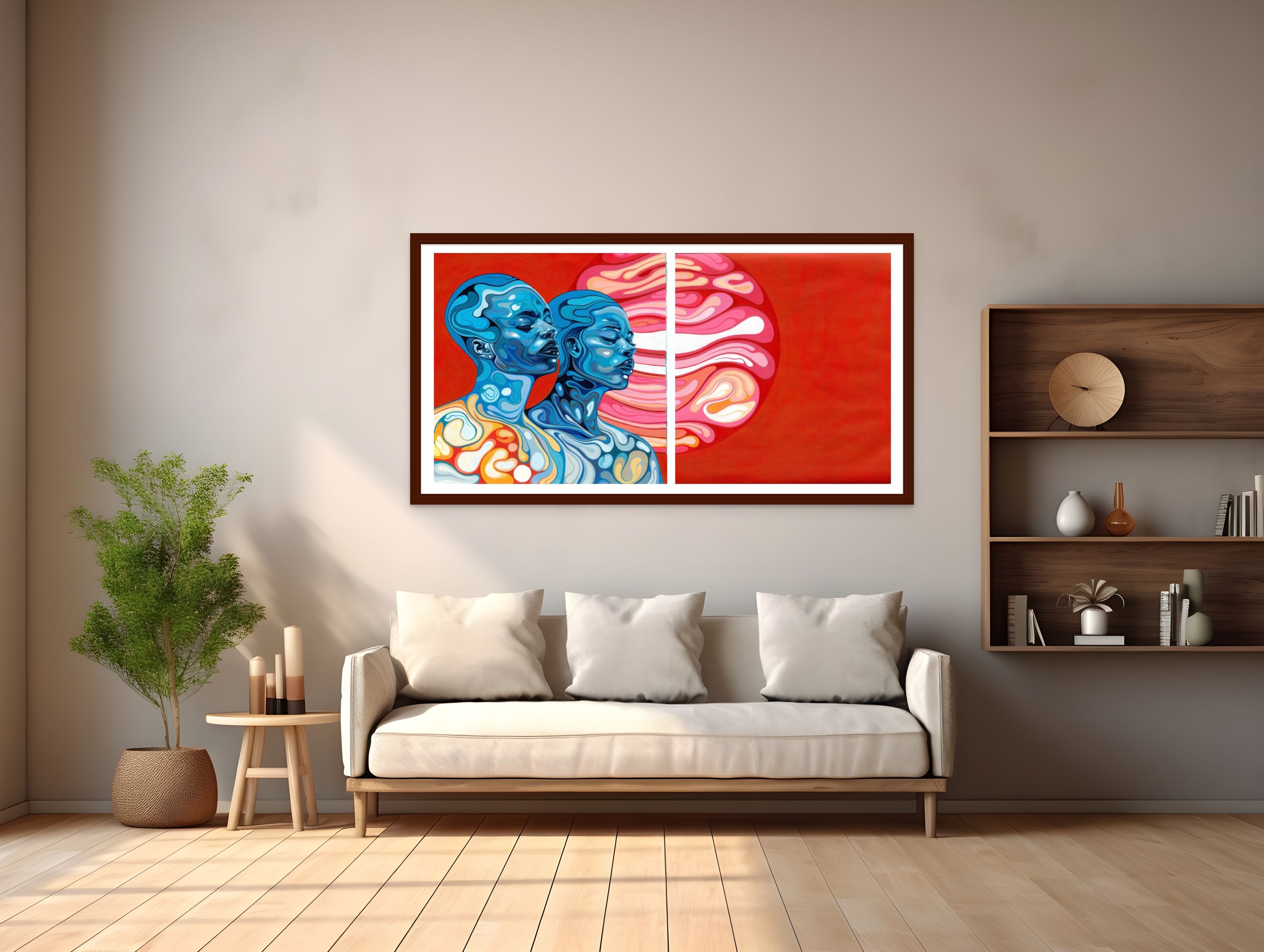 Dear mother, times have changed (Diptych)