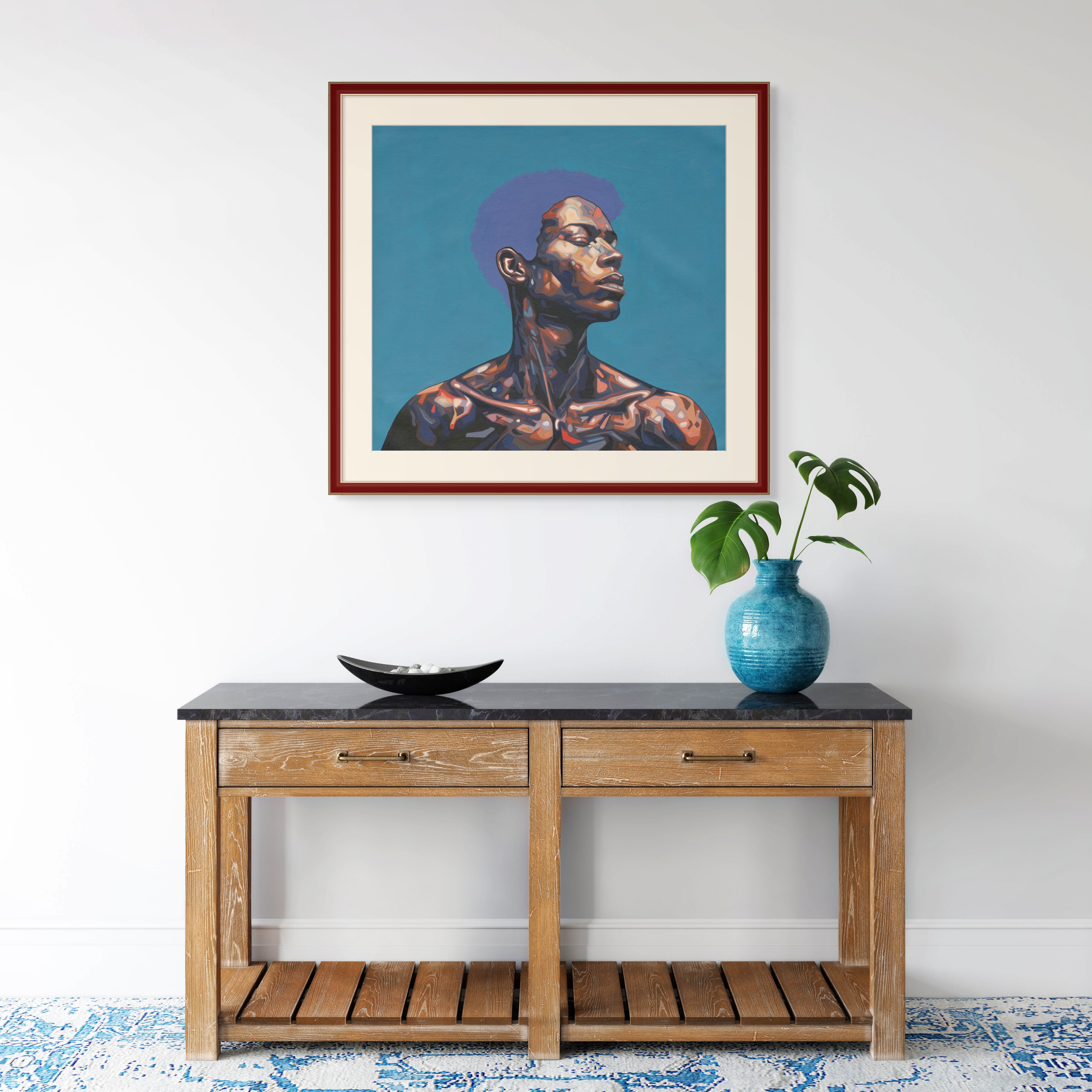 Like a bird in a cage