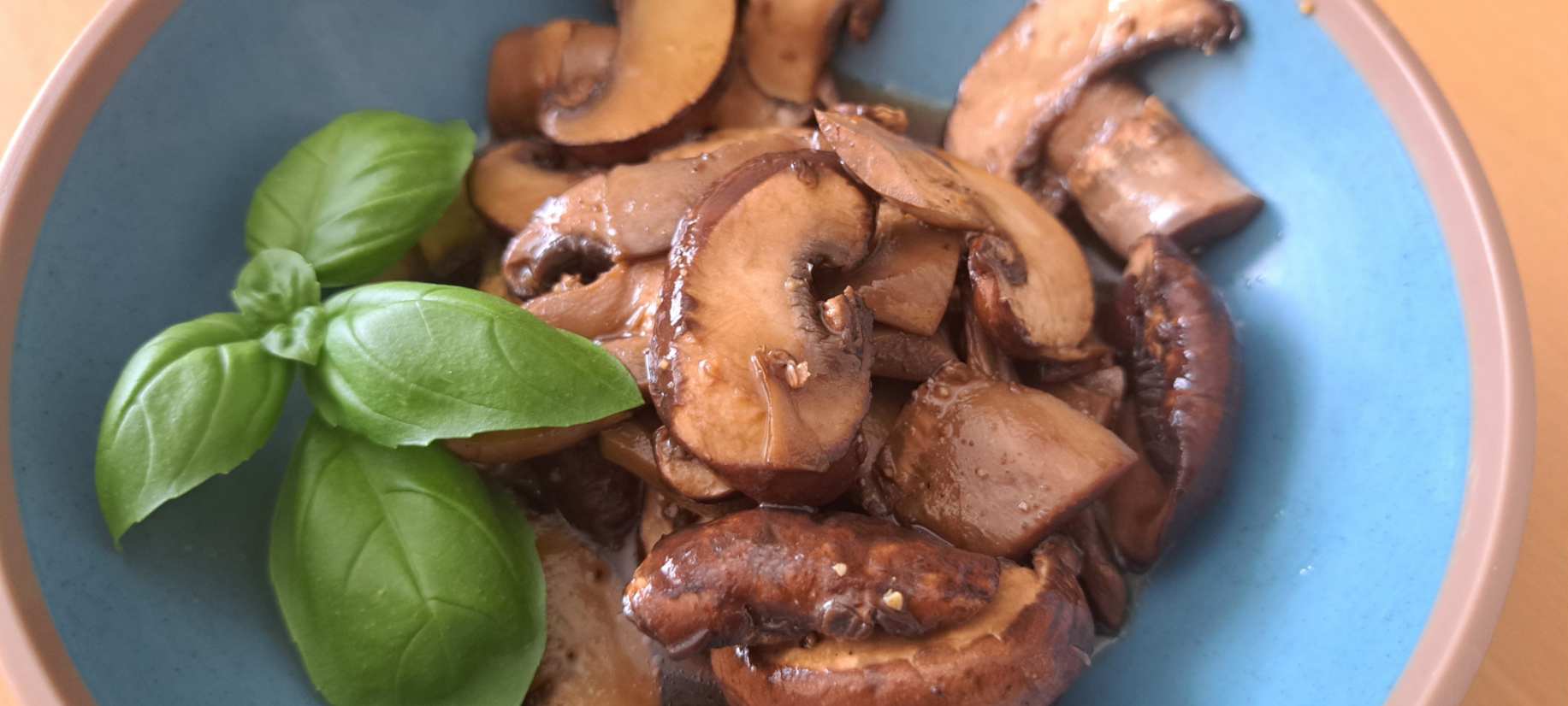 Schnelle Champignonpfanne