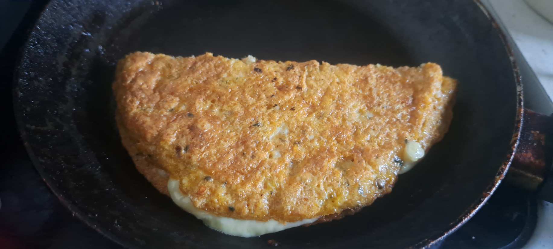 Käse(omelette)-Sandwich