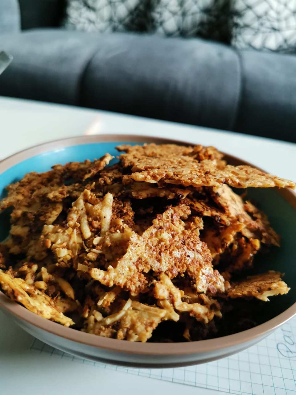 Parmesan-Chips Variationen