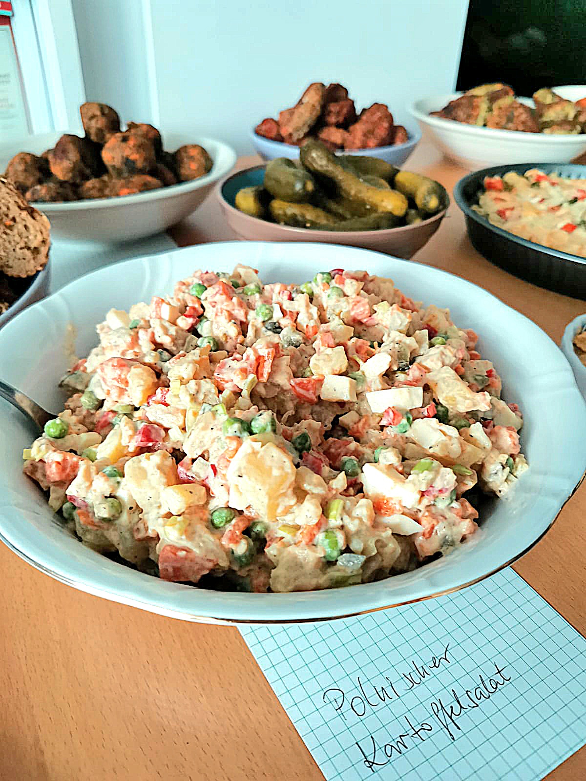 Bunter Kartoffelsalat