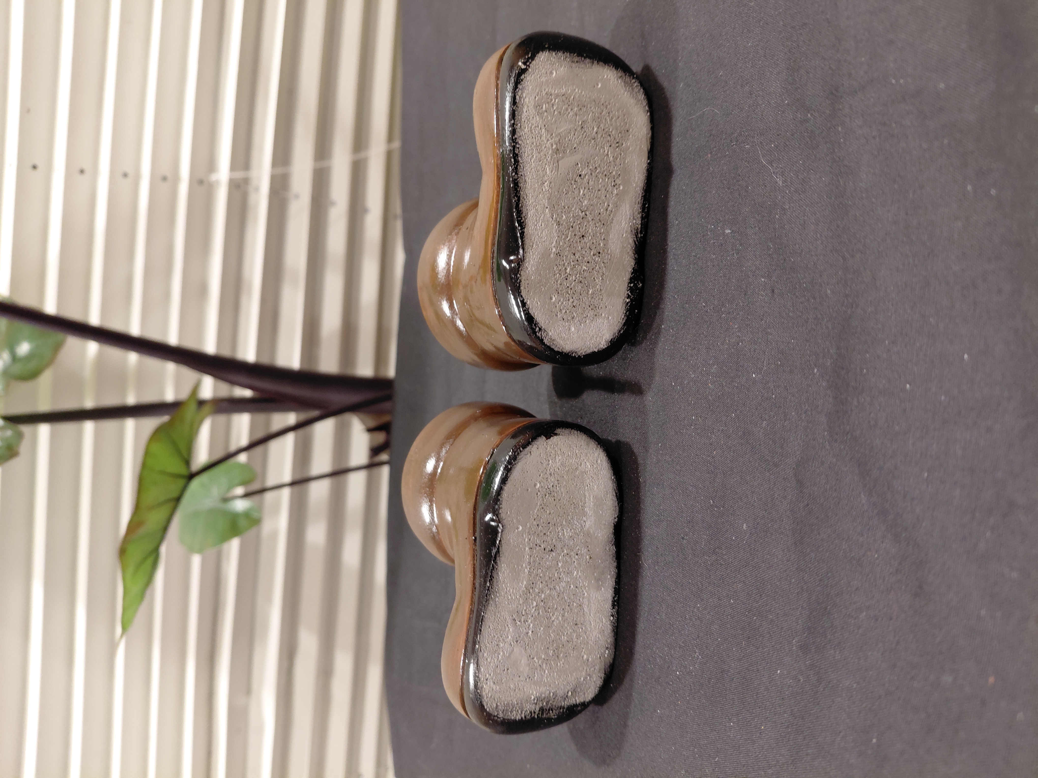 Shoes/ Concrete Tea Candle Holder