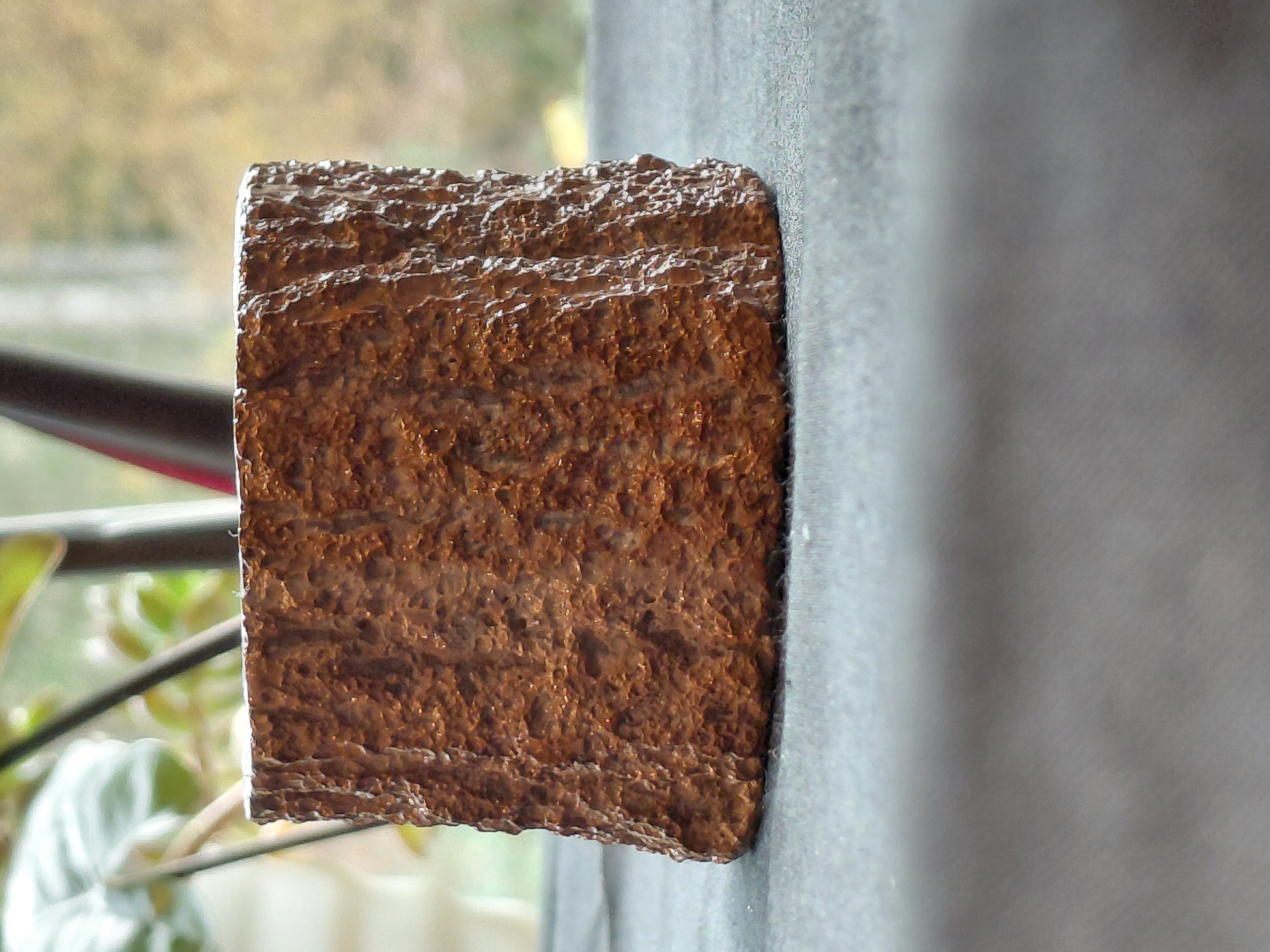 Brown Concrete Tree Trunk Pot 