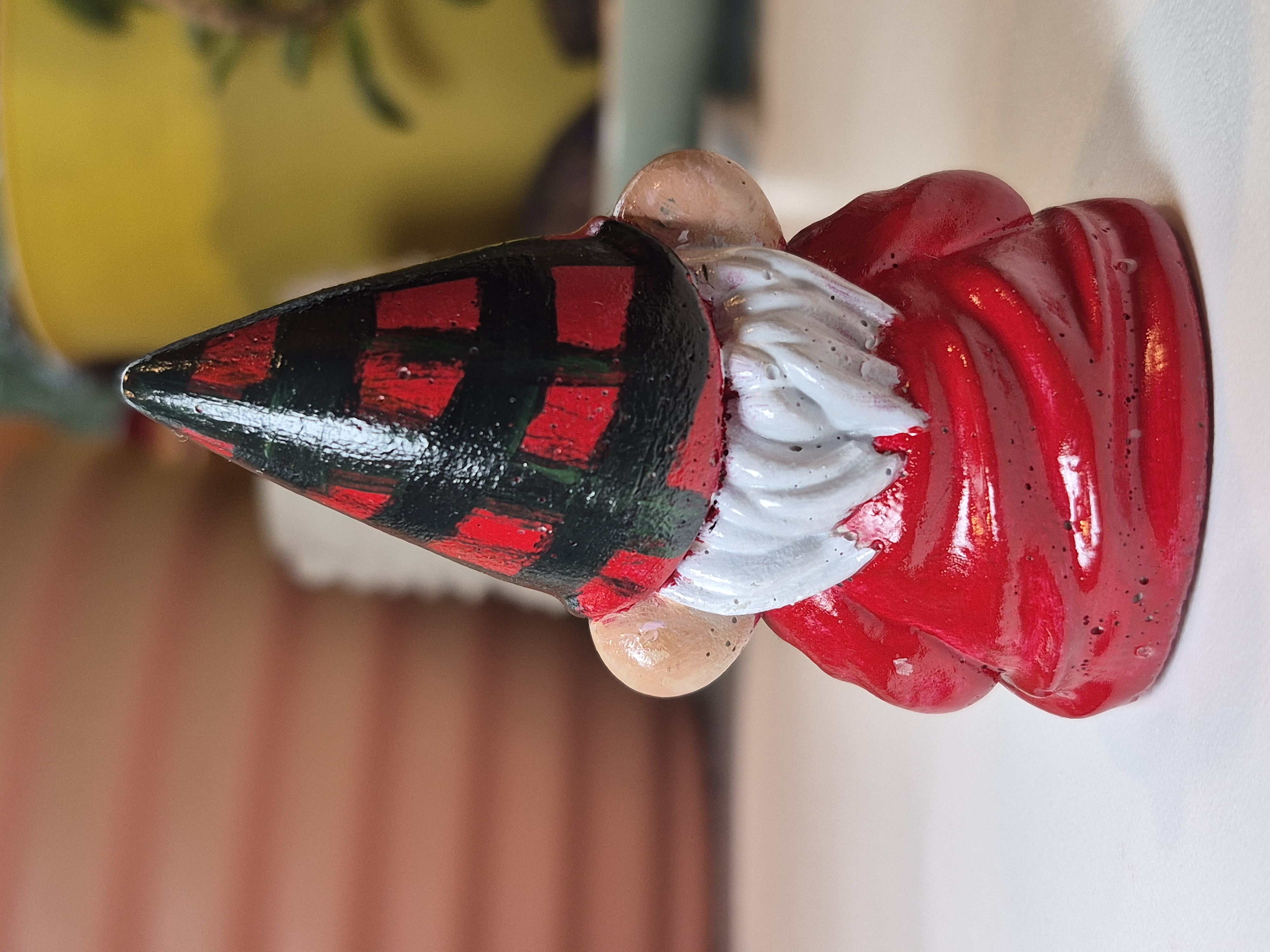 Hand Painted Concrete Gnome