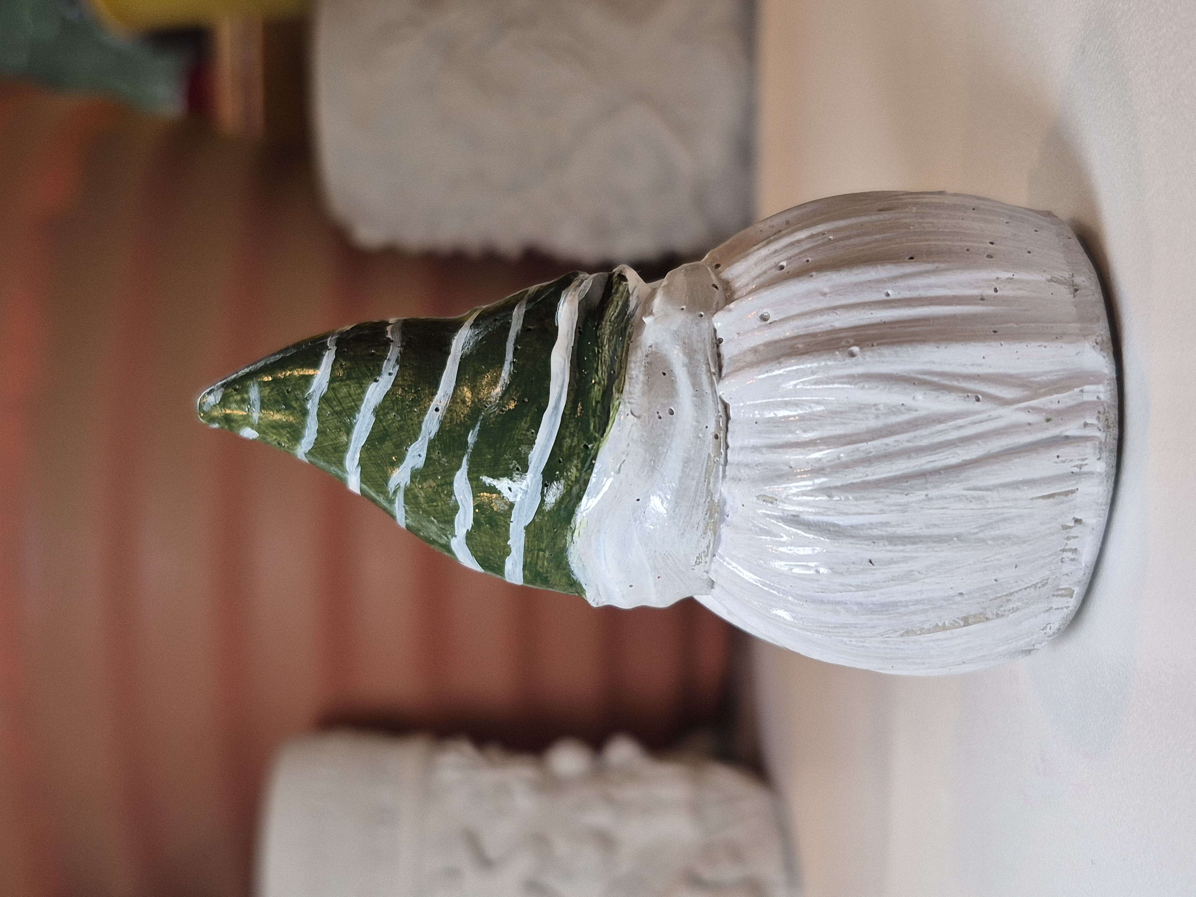 Plump Gnome Hand Painted Concrete