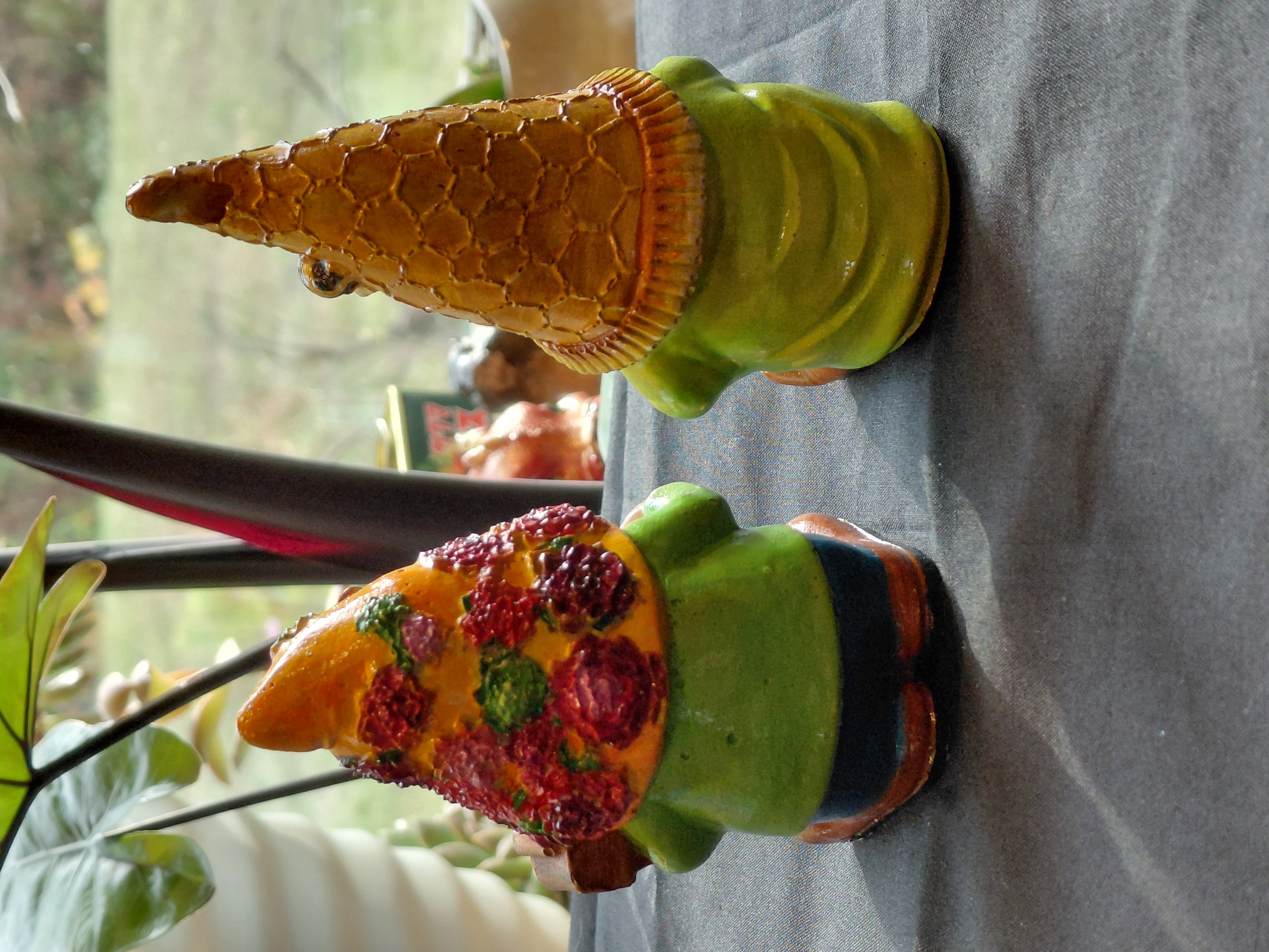 Gnomes Hand Painted Concrete