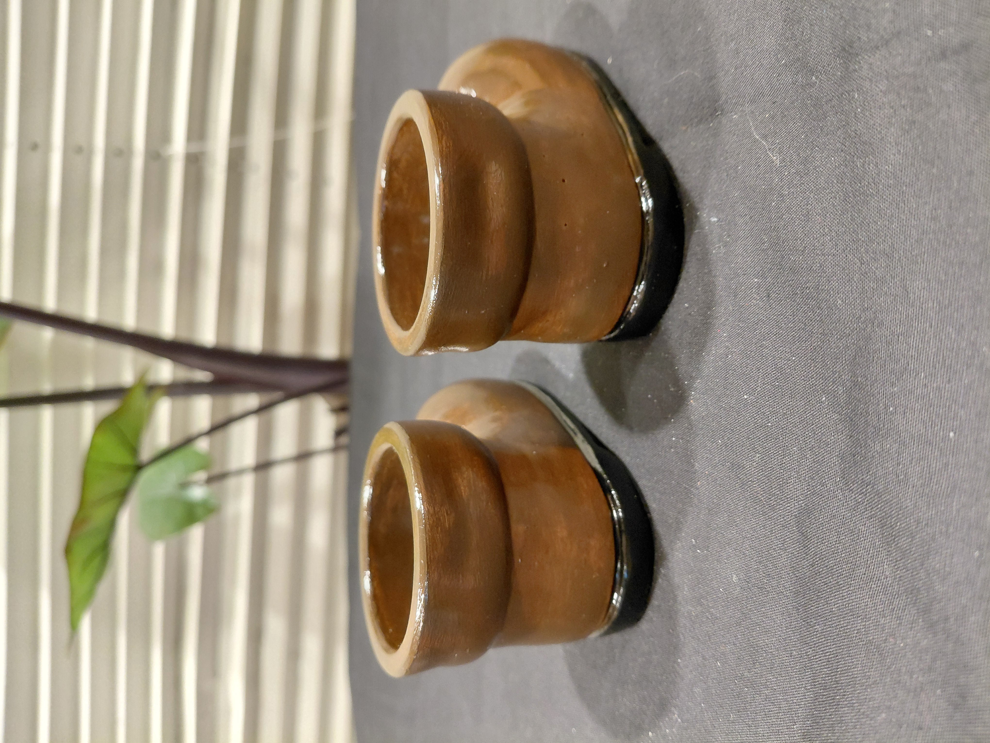 Shoes/ Concrete Tea Candle Holder