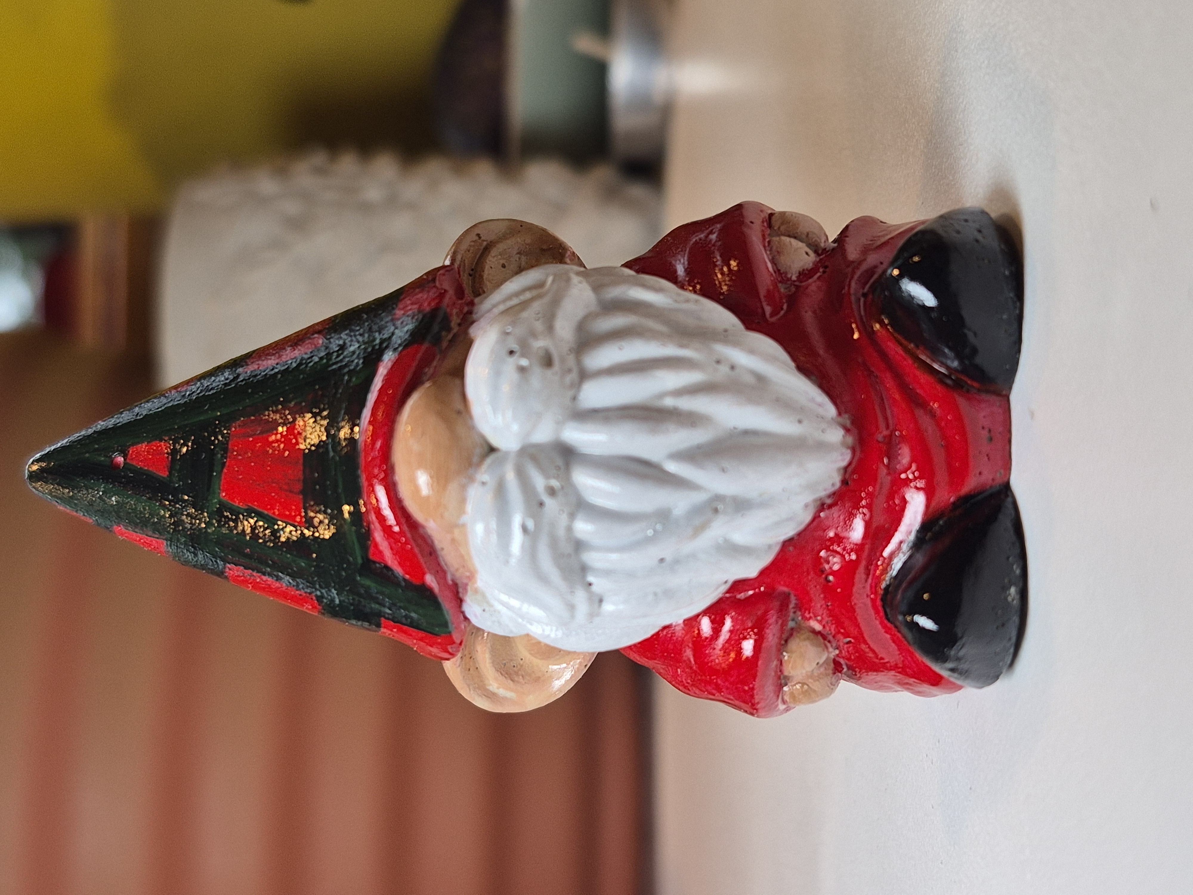 Hand Painted Concrete Gnome