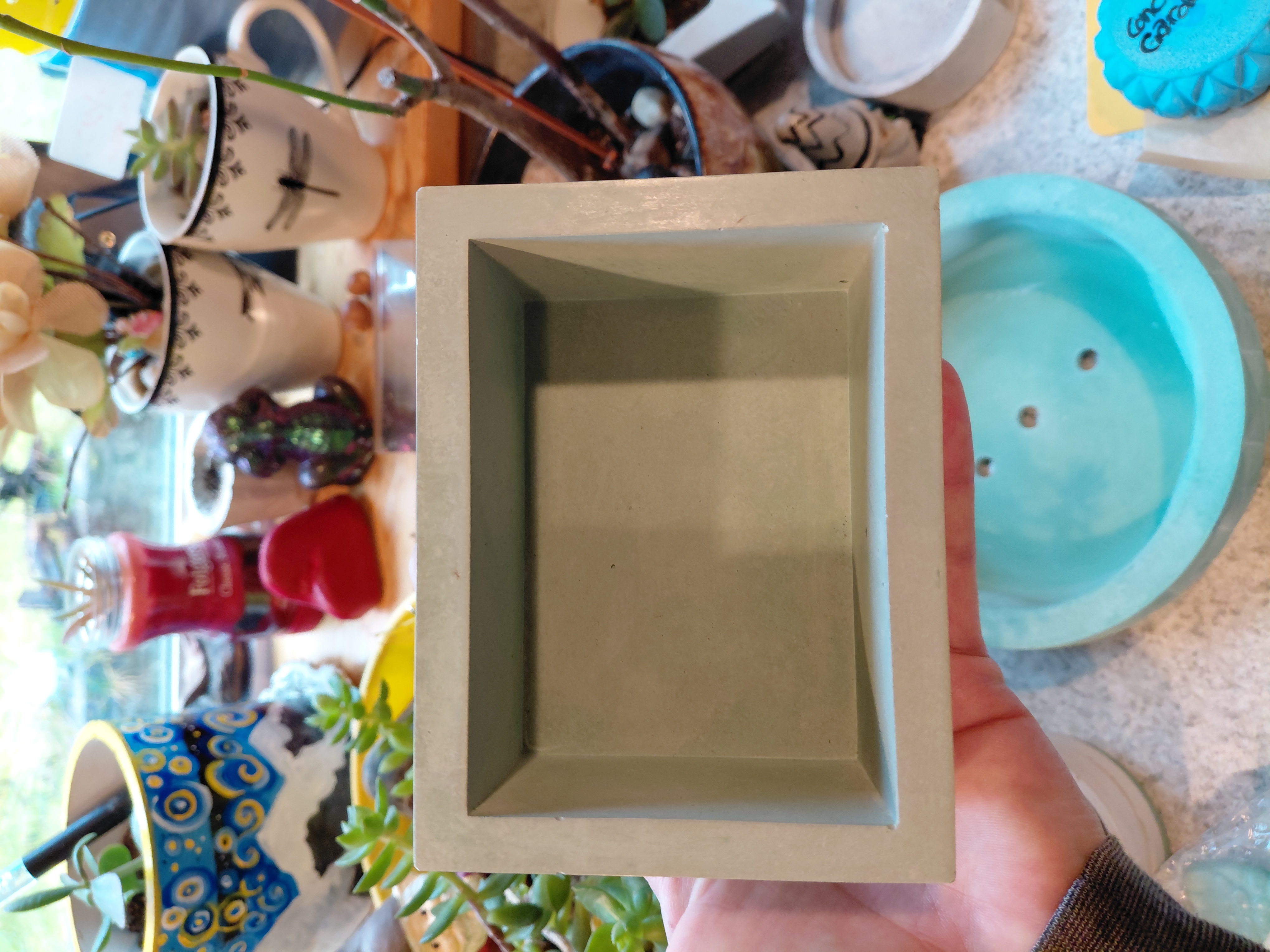 Jade Green Box 2.25" Tall