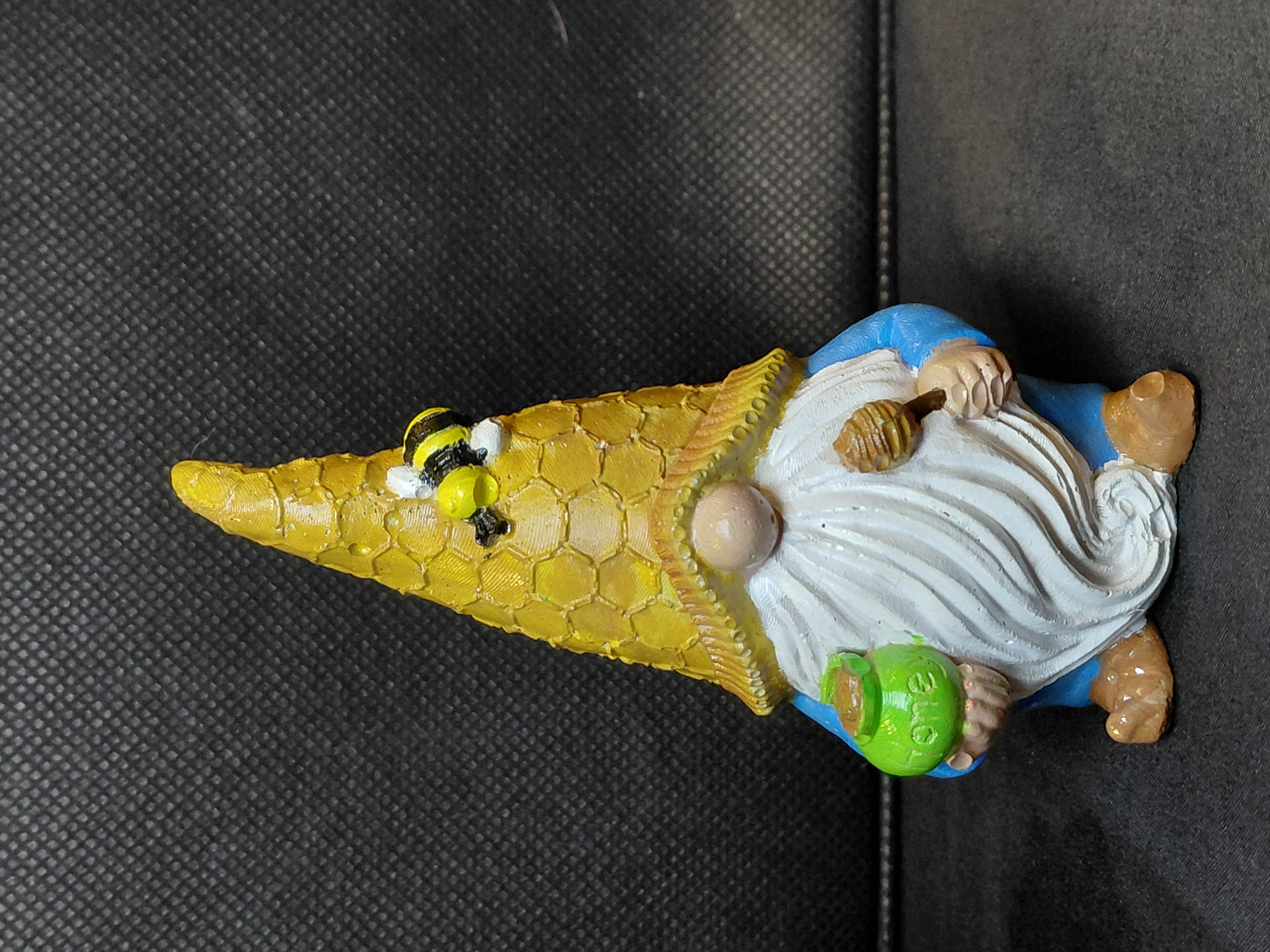 Set of Hand Painted Concrete Gnomes