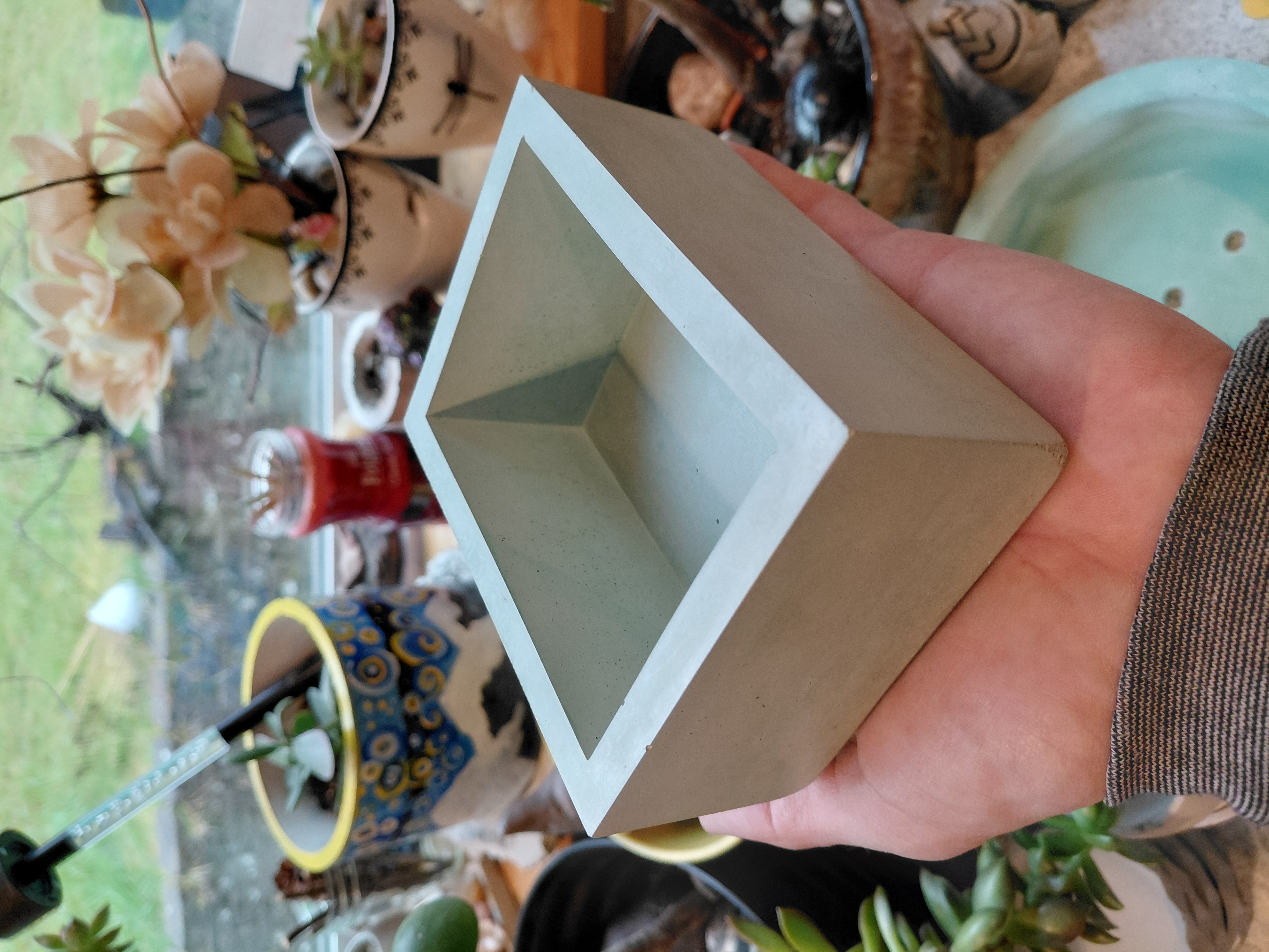 Jade Green Box 2.25" Tall