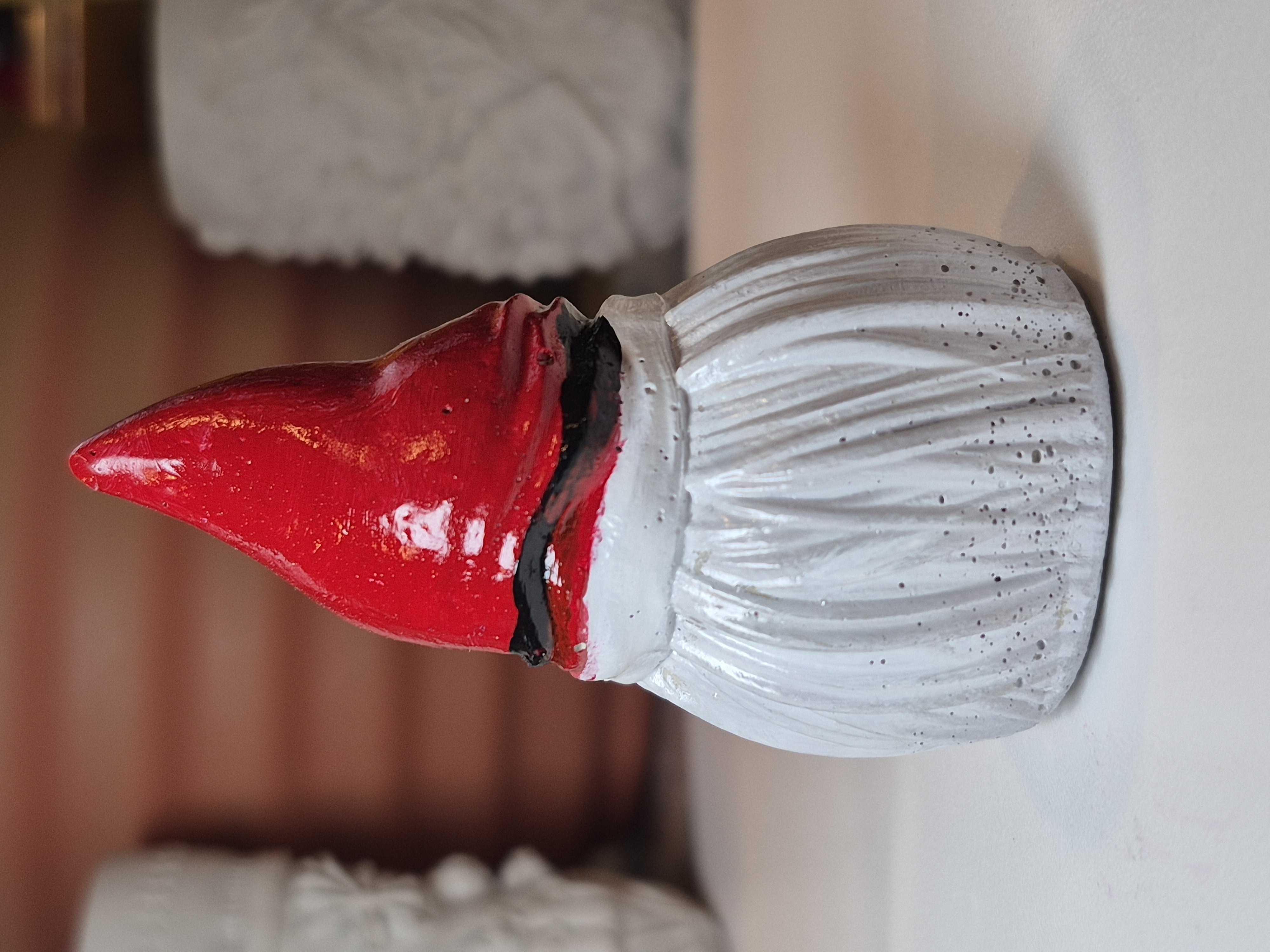 Hand Painted Concrete Gnome