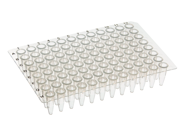 SSIbio® 96-Well PCR Plate, Non-Skirted, Standard, Clear, 10/Pack, 10 Packs/Case