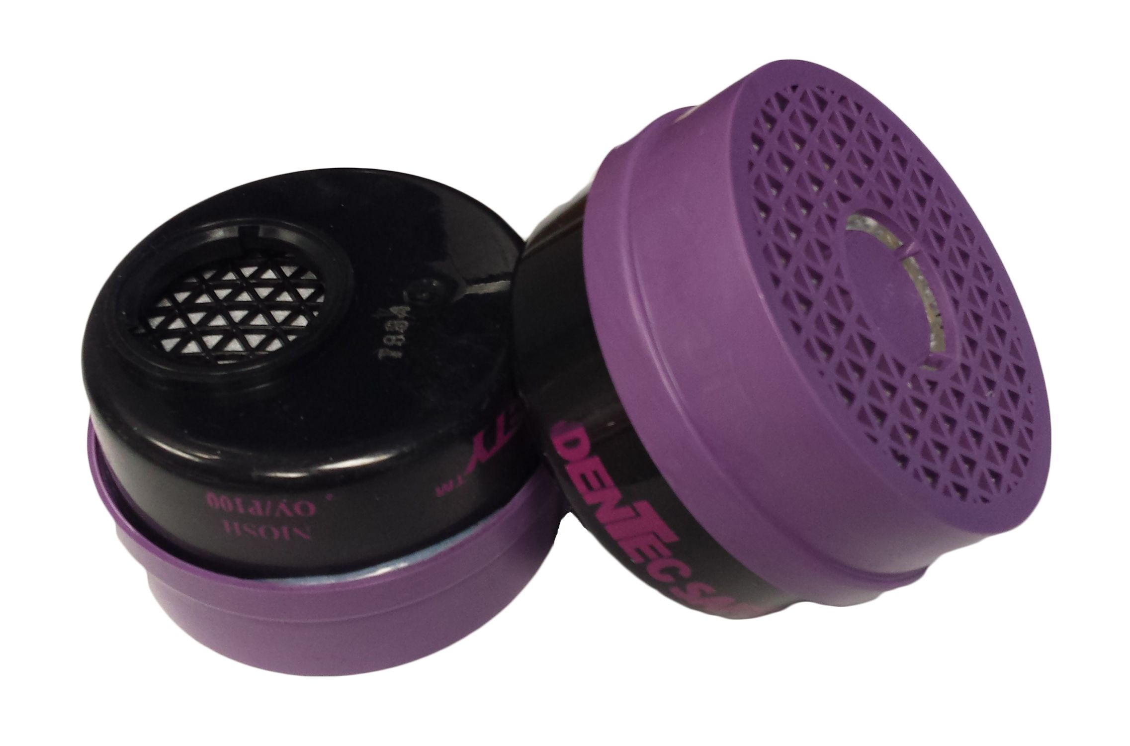 Dentec® Organic Vapor P100 Cartridge Combination – 2 Pair/Box