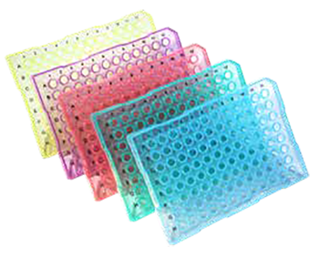 SSIbio® 0.2mL 96-Well PCR Plate, ABI® Type, Semi-Skirted, Blue, 10/Pack