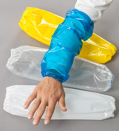 PolyCo® 18" Standard VR Sleeves, 4-mil, 150/Case - Blue