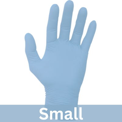 American Nitrile® Slate™ ANSL452 American Made Blue Nitrile Exam Gloves, Latex Free, 1000/Case - SMALL