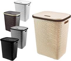 Rattan-style Laundry Basket
