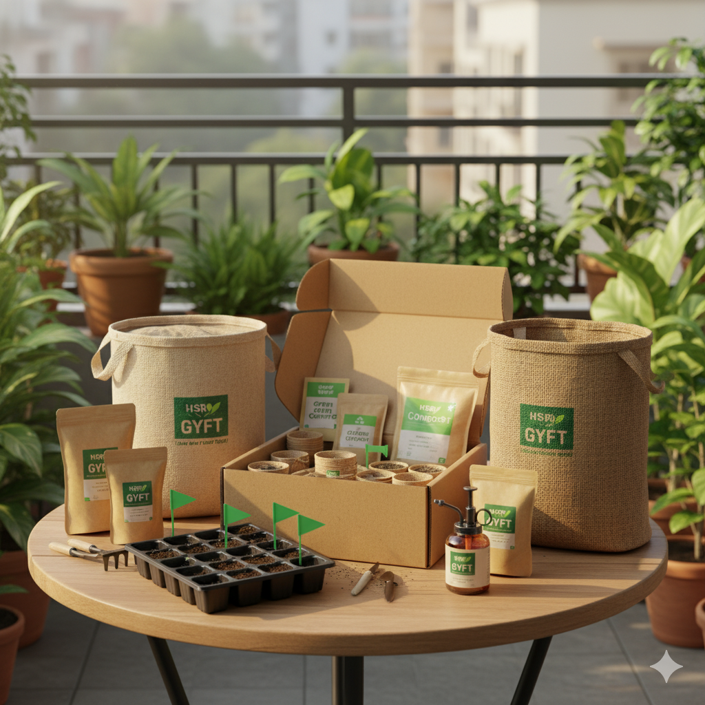 Urban Balcony Gardening Kit