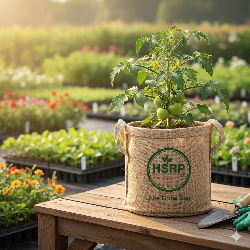 HSRP Jute Grow Bag