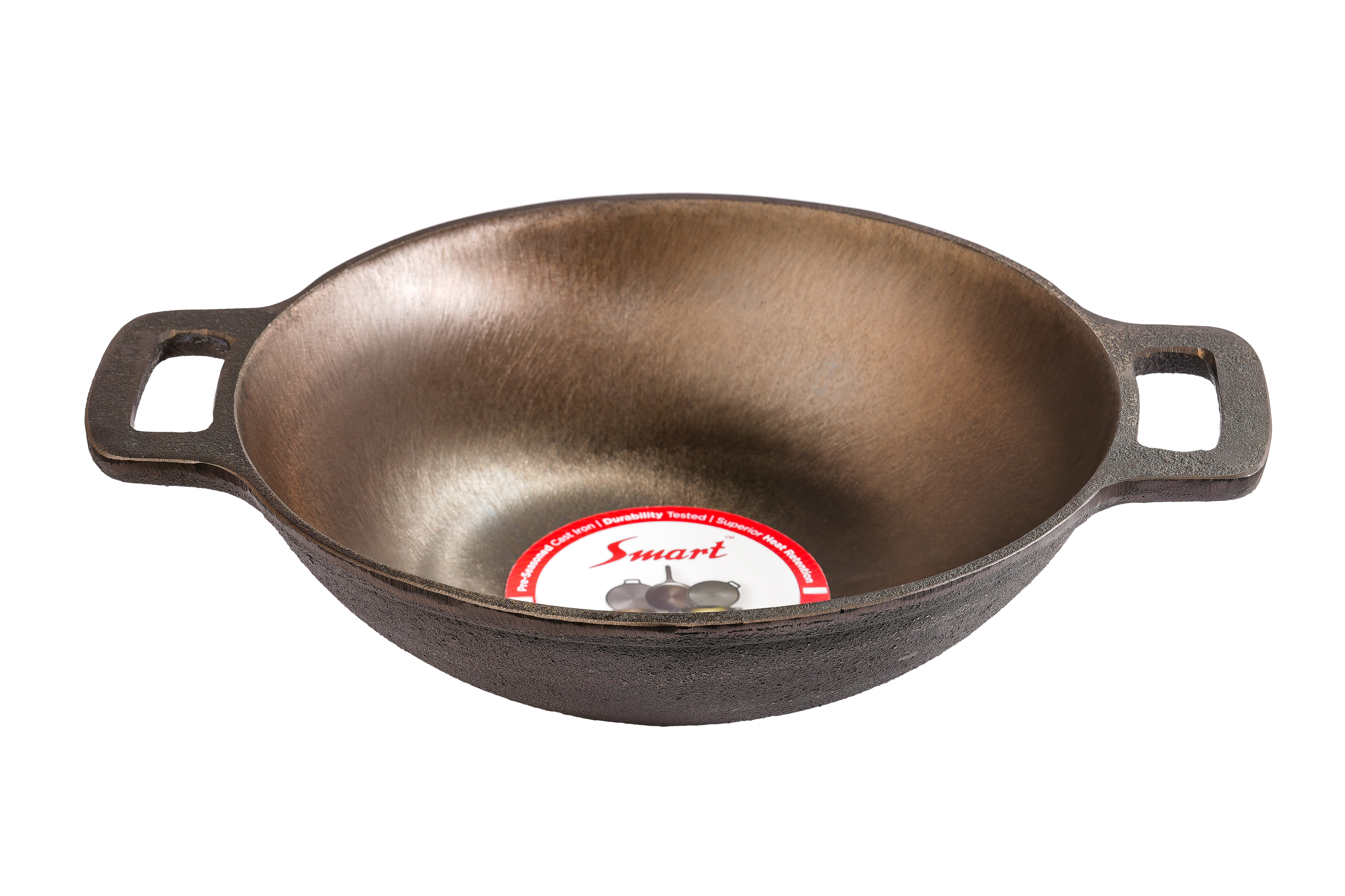 Pre-Seasoned - Cast Iron - Kadai