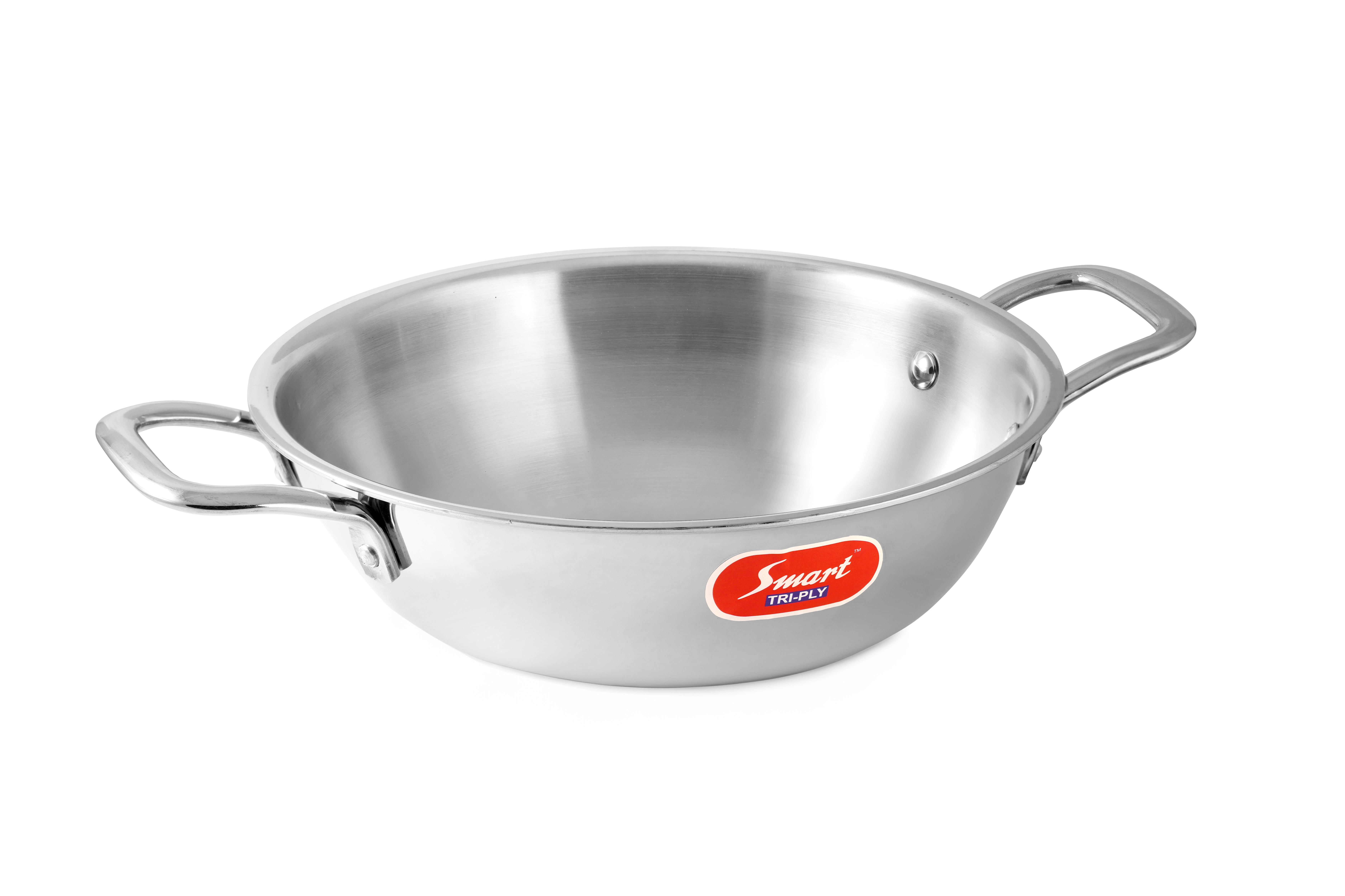 Tri-Ply Kadai - Without SS Lid