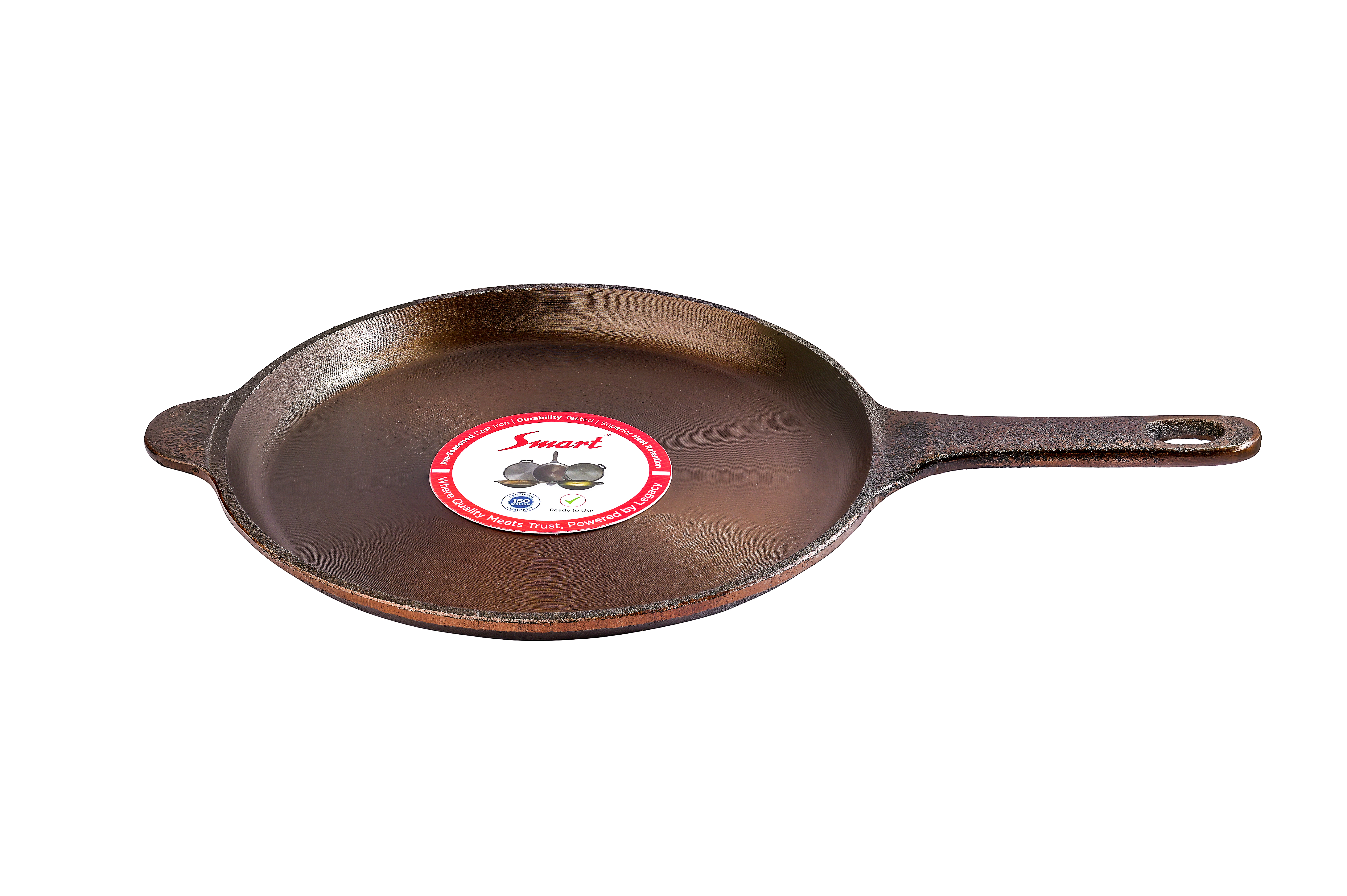Pre-Seasoned - Cast Iron - Shallow Frypan