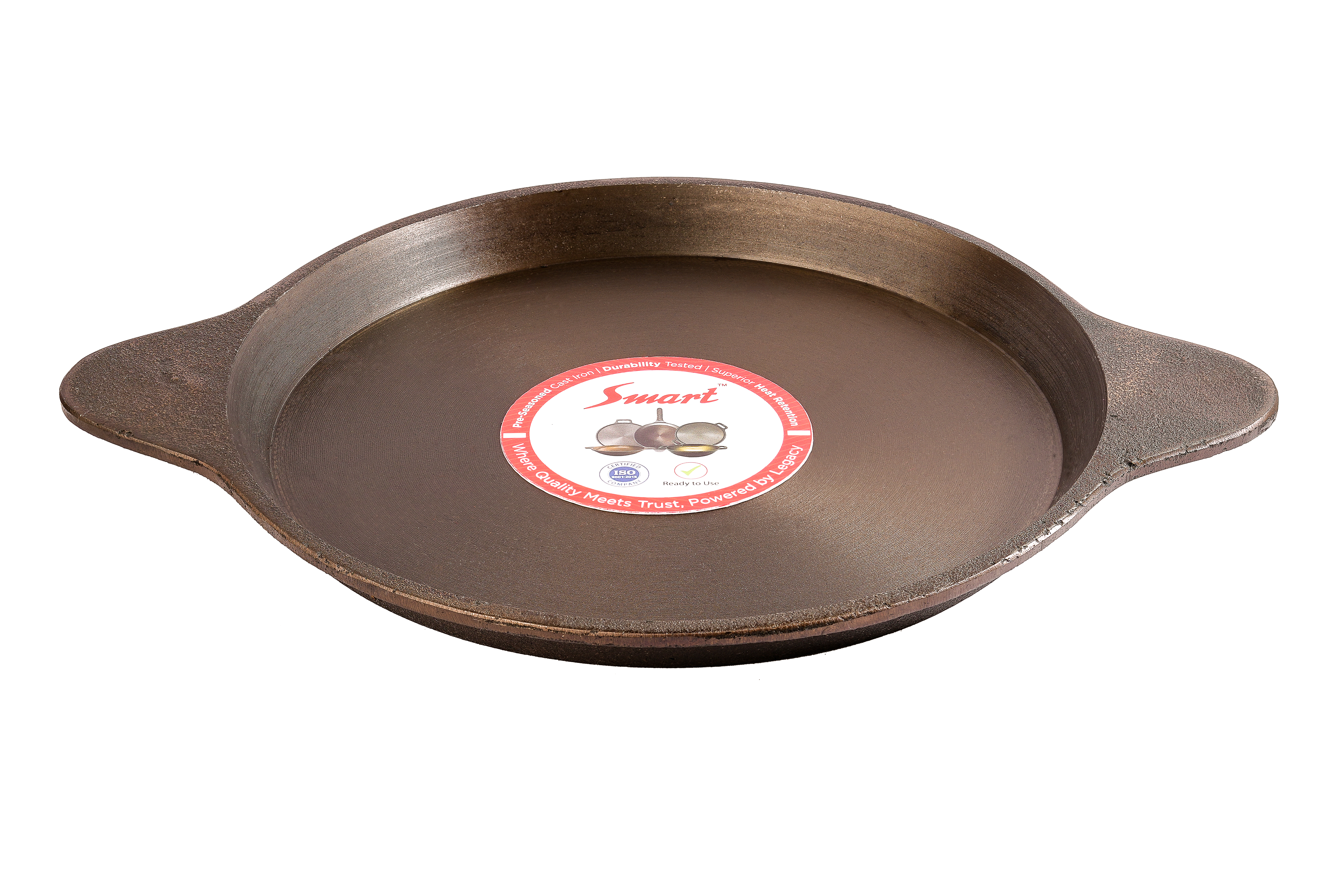 Pre-Seasoned - Cast Iron - Fish Frypan