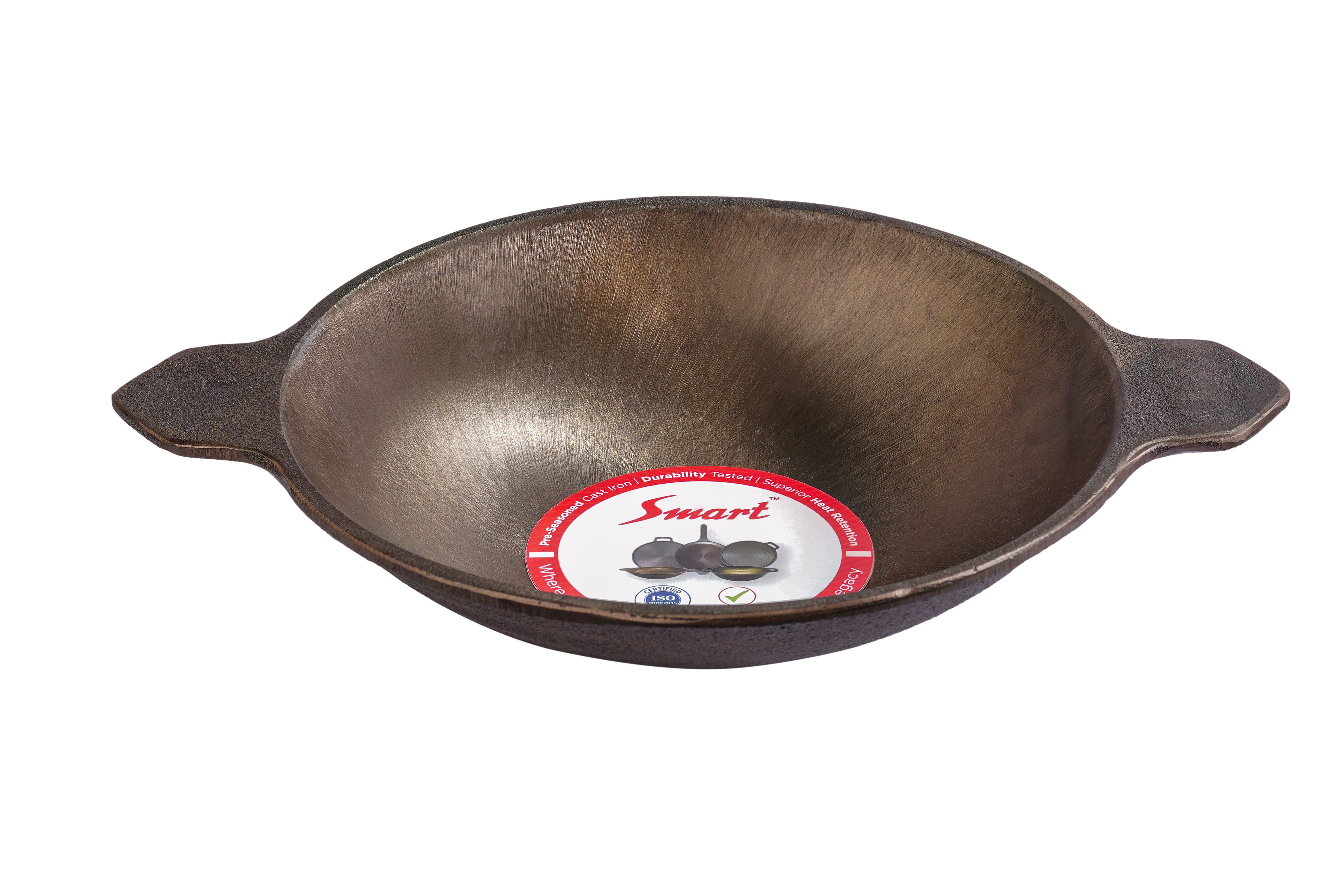 Pre-Seasoned - Cast Iron - Appam Pan