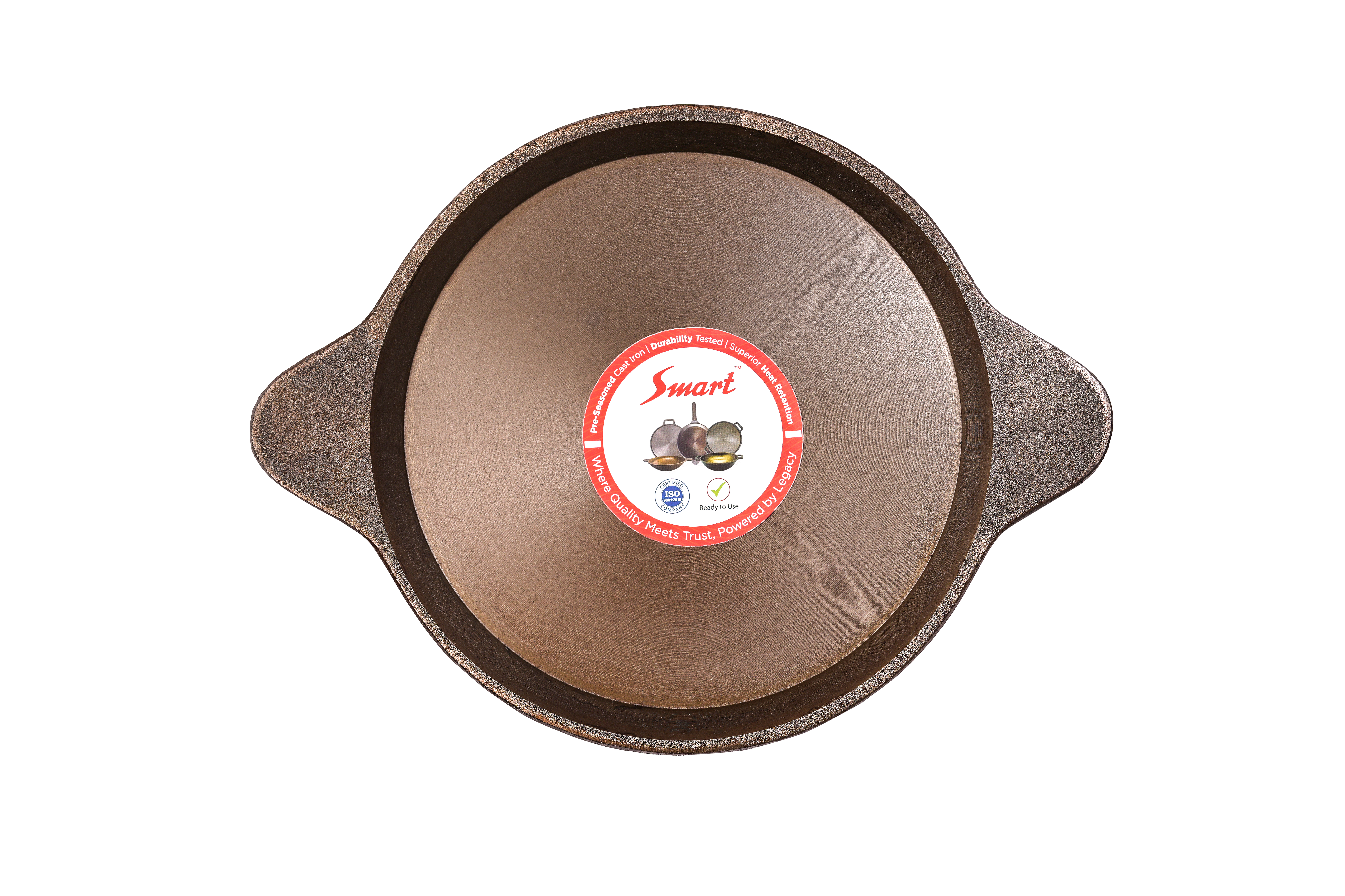 Pre-Seasoned - Cast Iron - Fish Frypan