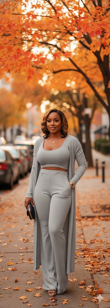 Women’s Three-Piece Lounge Set