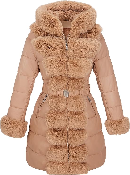 Women's Faux Fur Winter Coat
