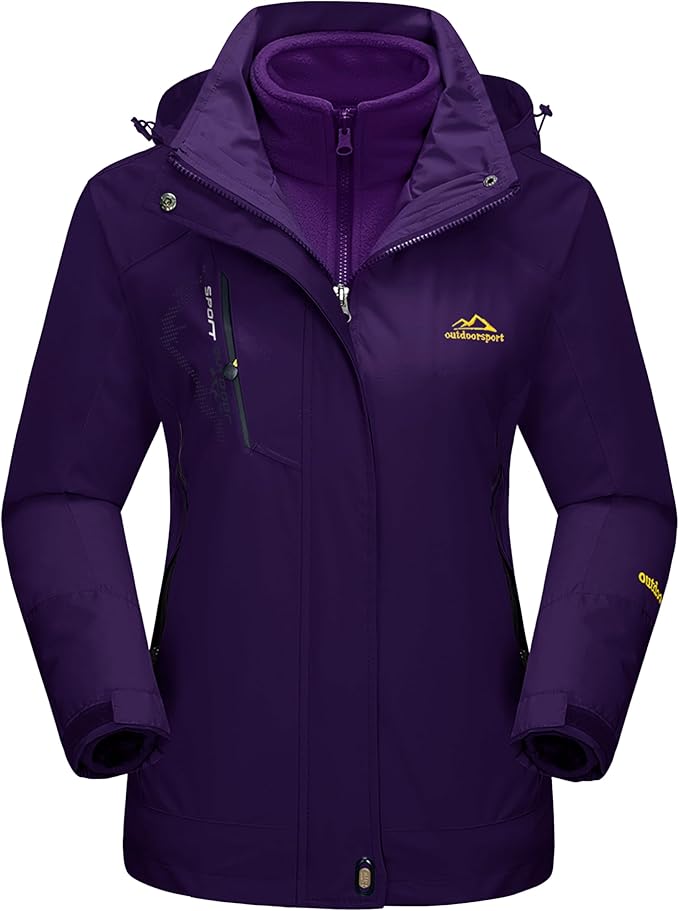 Women's Purple Outdoor Jacket