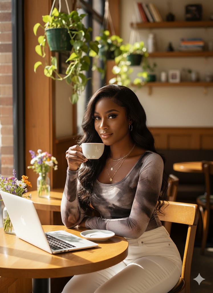 Long-sleeve Tie-Dye Mesh Top