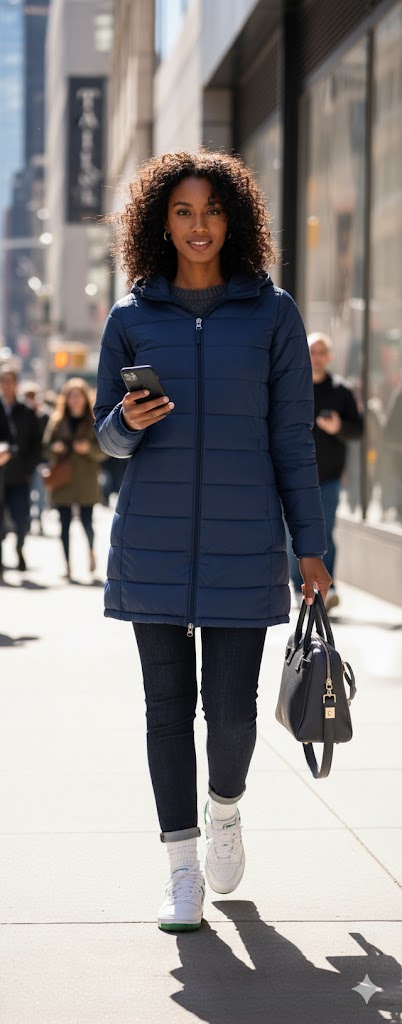 Women's Long Puffer Jacket