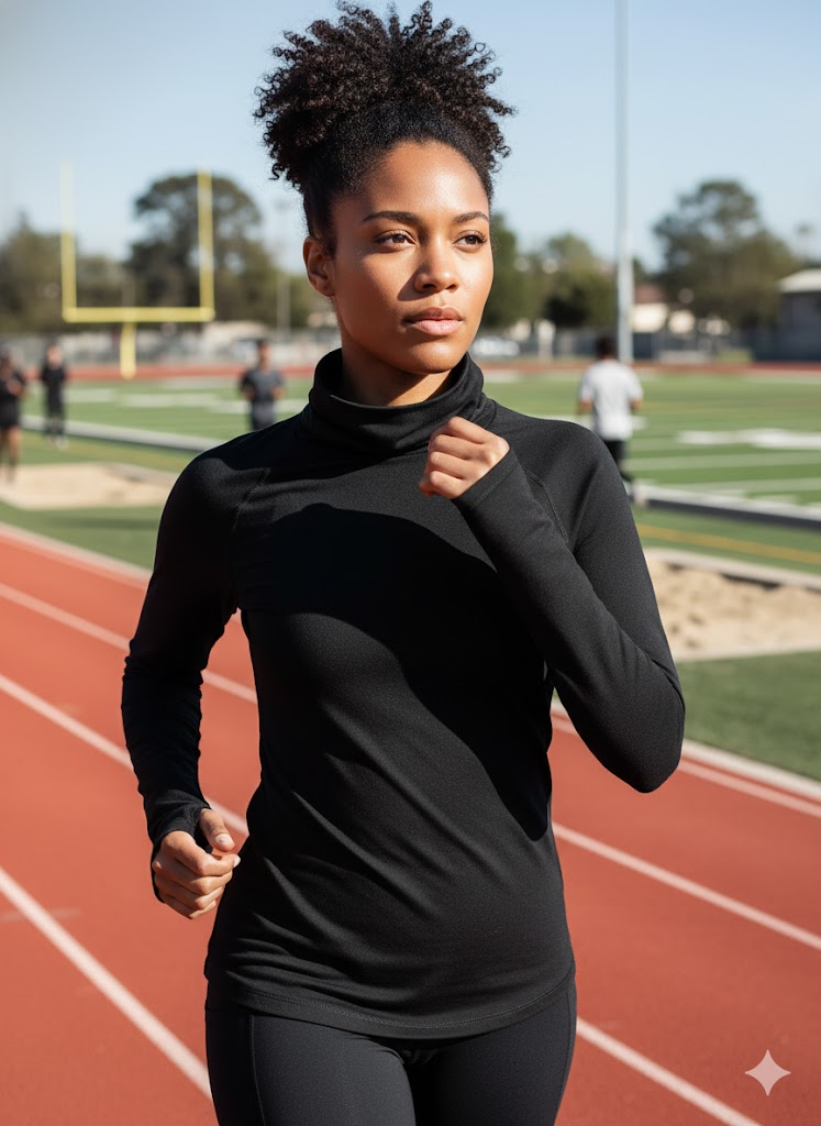 Women's Athletic Long-Sleeve Top