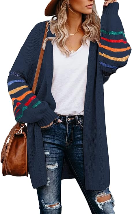 Women’s Blue Knit Cardigan
