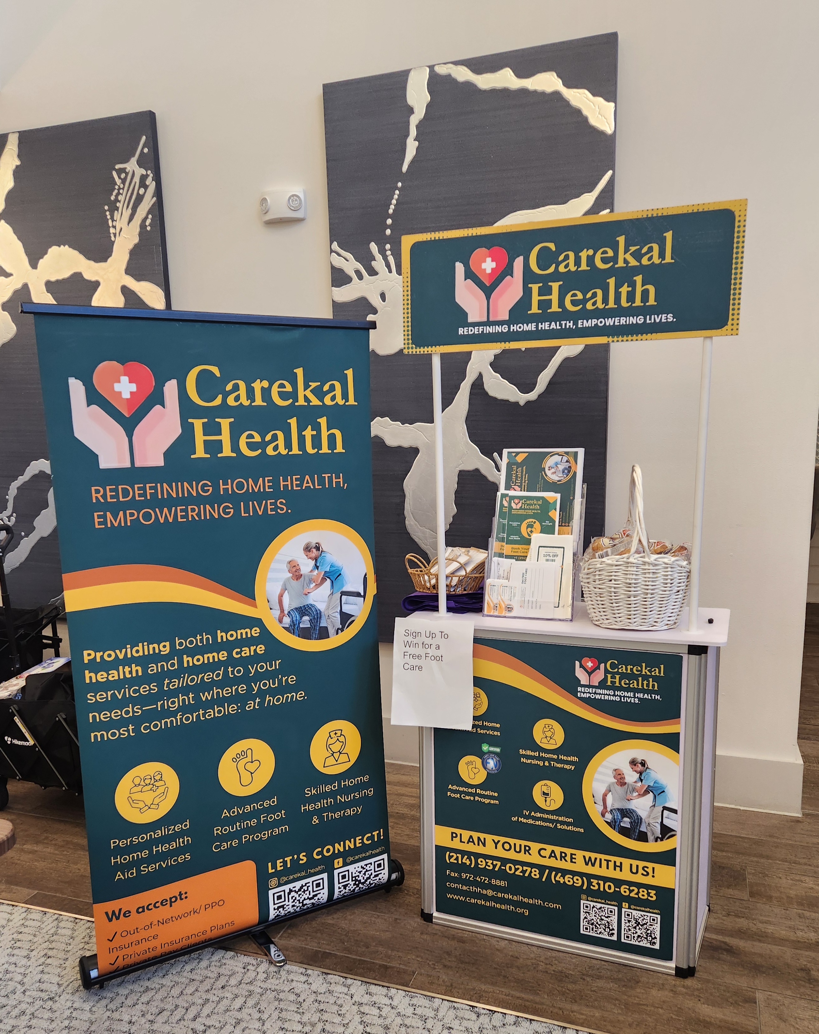 Customized Pop-Up Booth