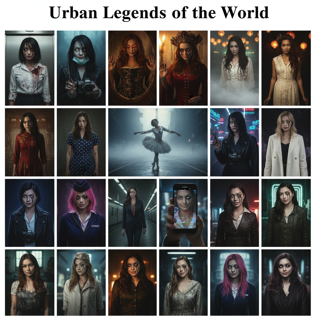 Urban Legends of the World Poster