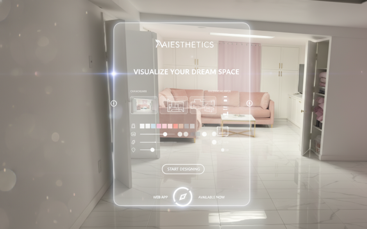 Aieststhetics Interior Design Web App