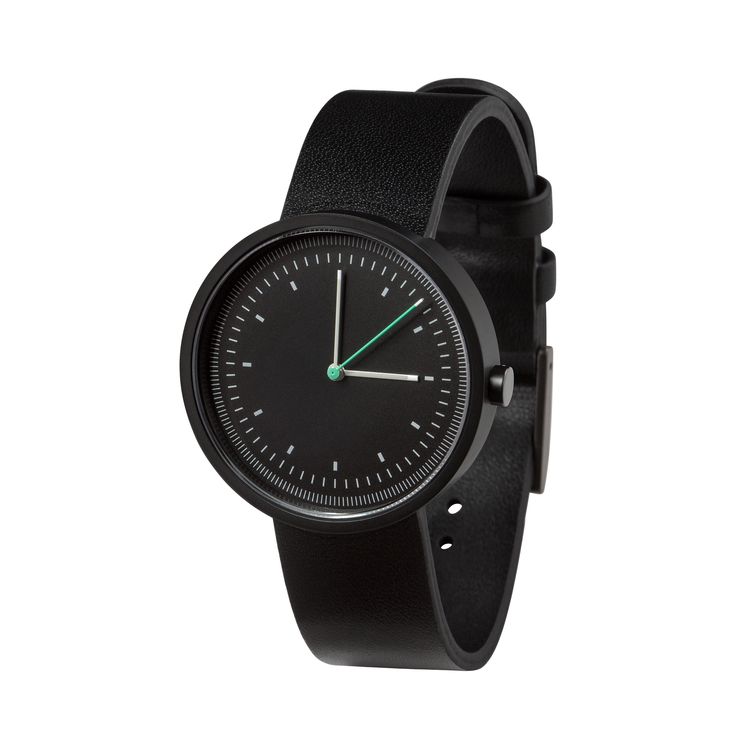 Minimalist Black Wristwatch