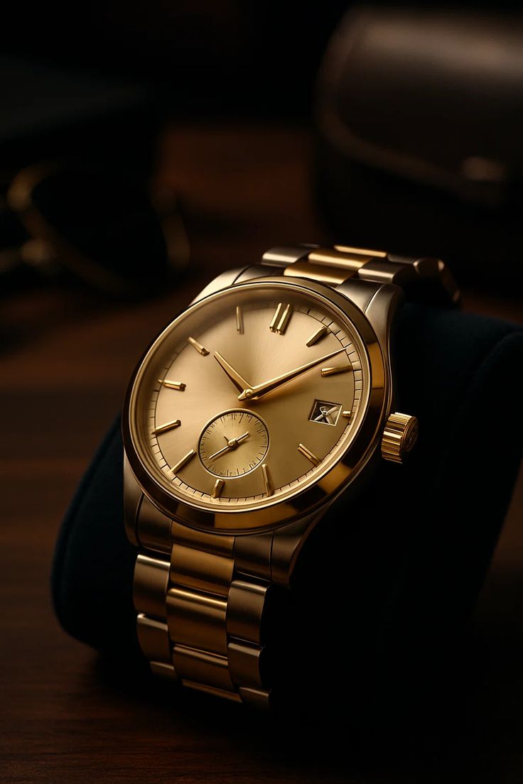 Luxury Gold Wristwatch