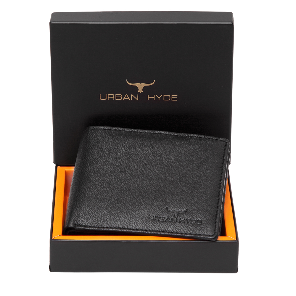 Urban Hyde Black Leather Wallet