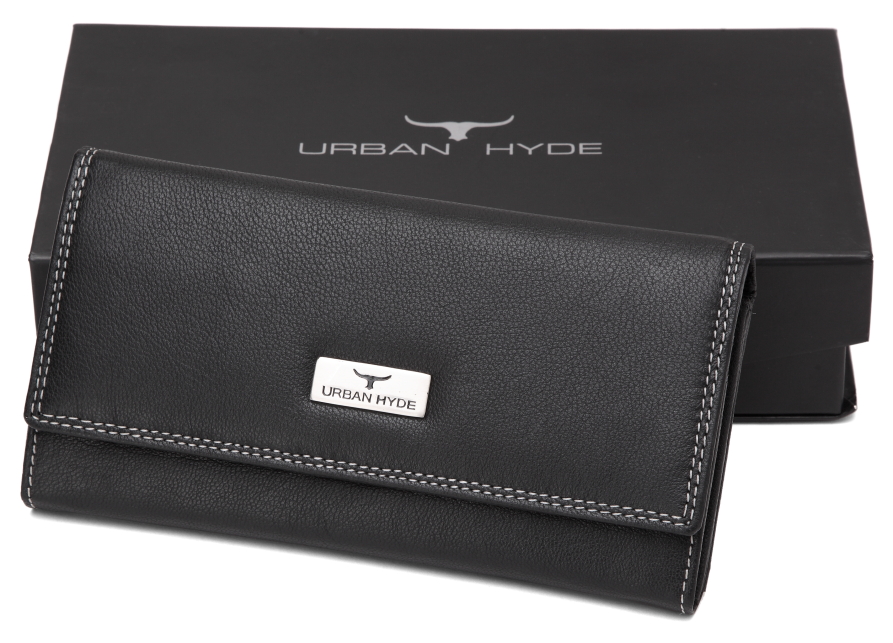 Urban Hyde Black Leather Wallet