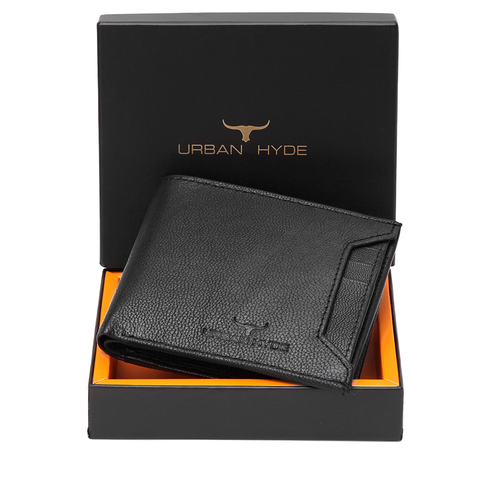 Urban Hyde Black Leather Wallet
