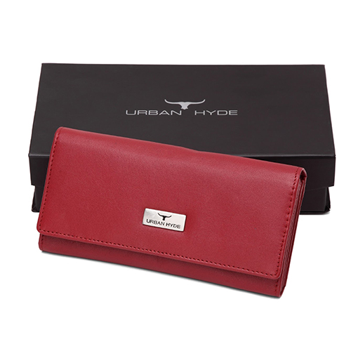 Urban Hyde Red Leather Wallet